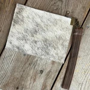 102 Make-up bag - Brindle w/ Mahogany Brands