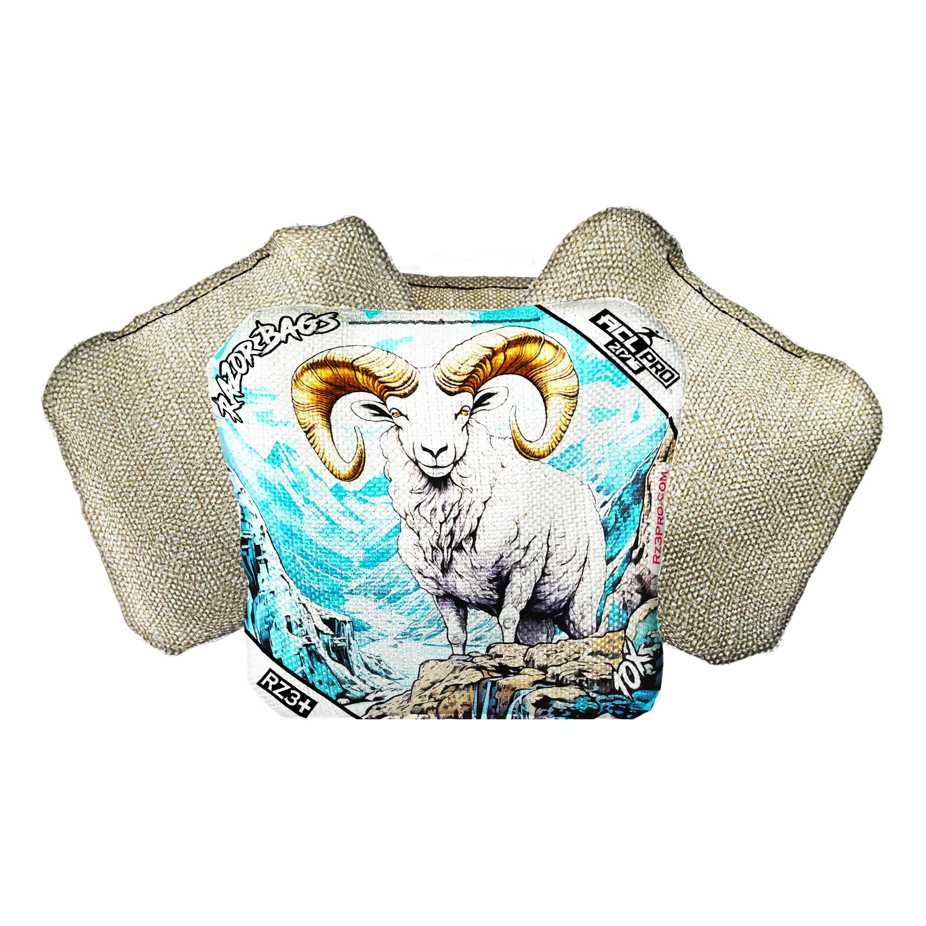 10X | Alaskan Dall Sheep | ACL PRO Razor Cornhole Bags