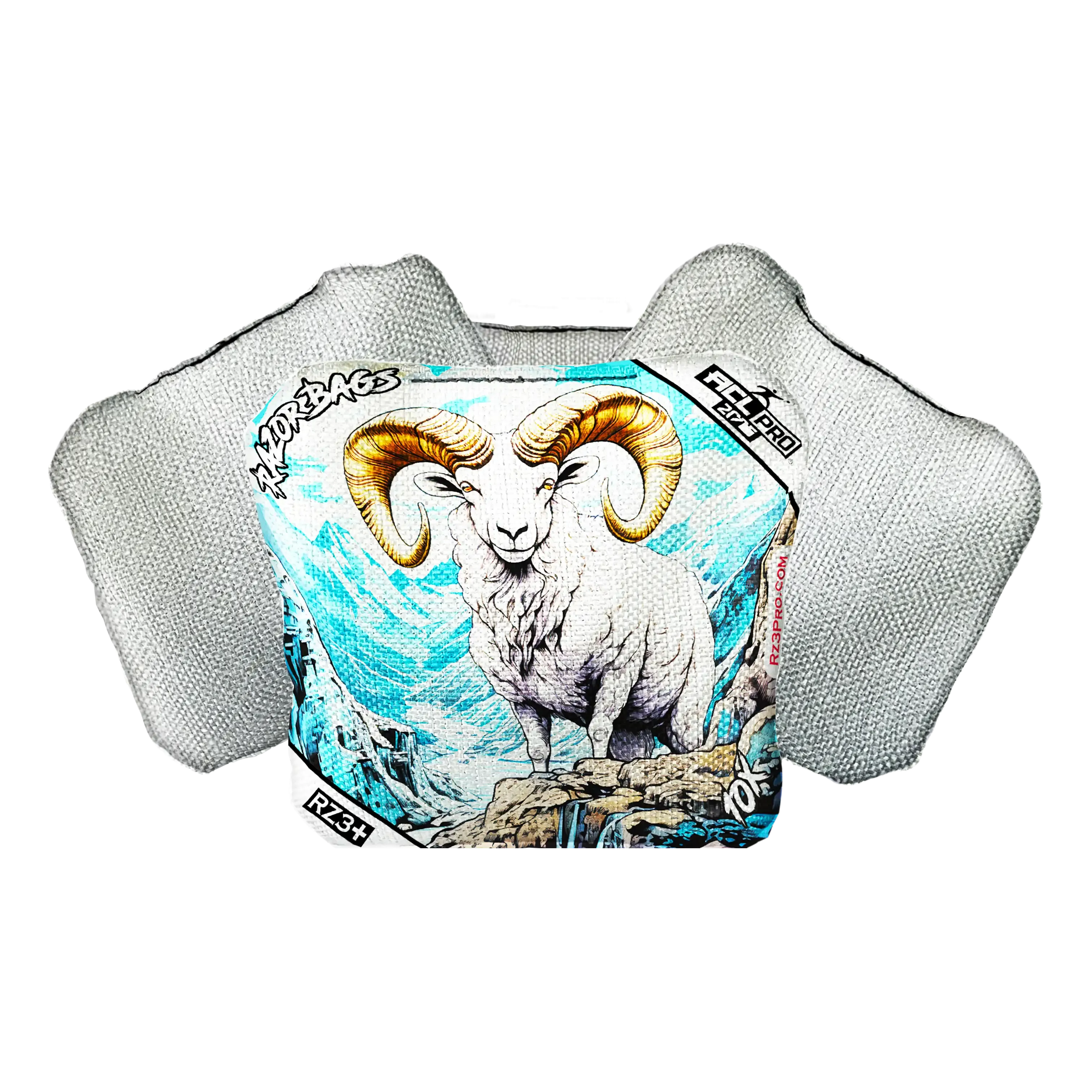 10X | Alaskan Dall Sheep | ACL PRO Razor Cornhole Bags