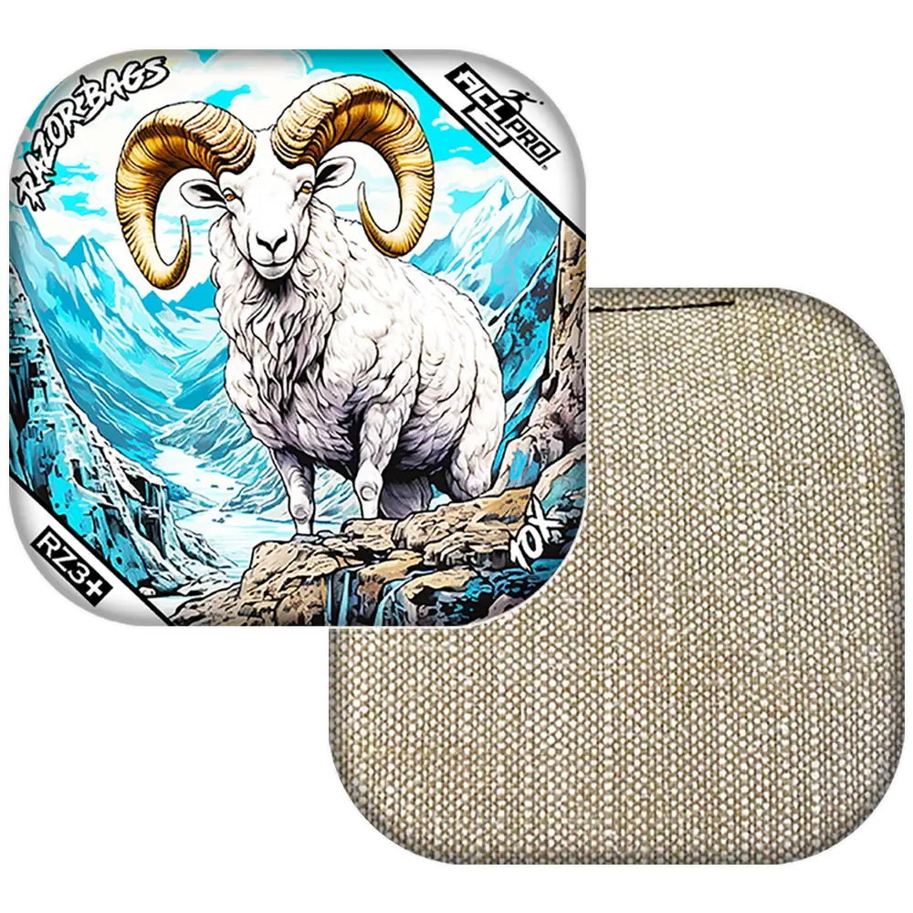 10X | Alaskan Dall Sheep | ACL PRO Razor Cornhole Bags