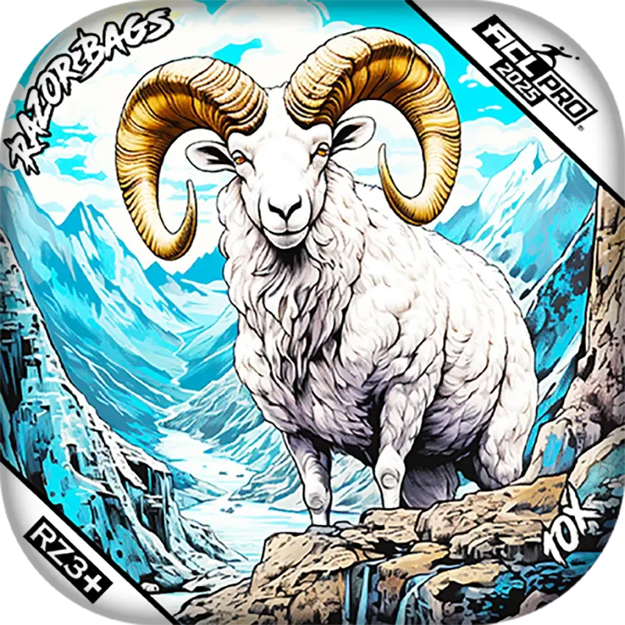 10X | Alaskan Dall Sheep | ACL PRO Razor Cornhole Bags