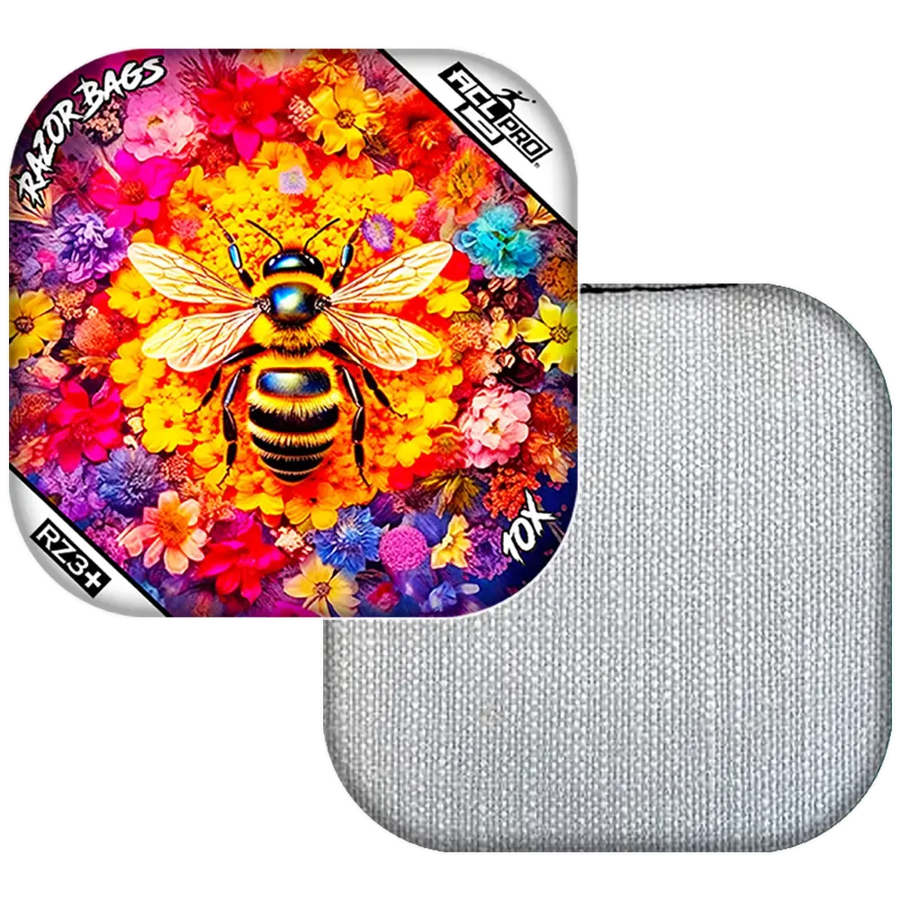 10X | Bee Serious | ACL PRO Razor Cornhole Bags