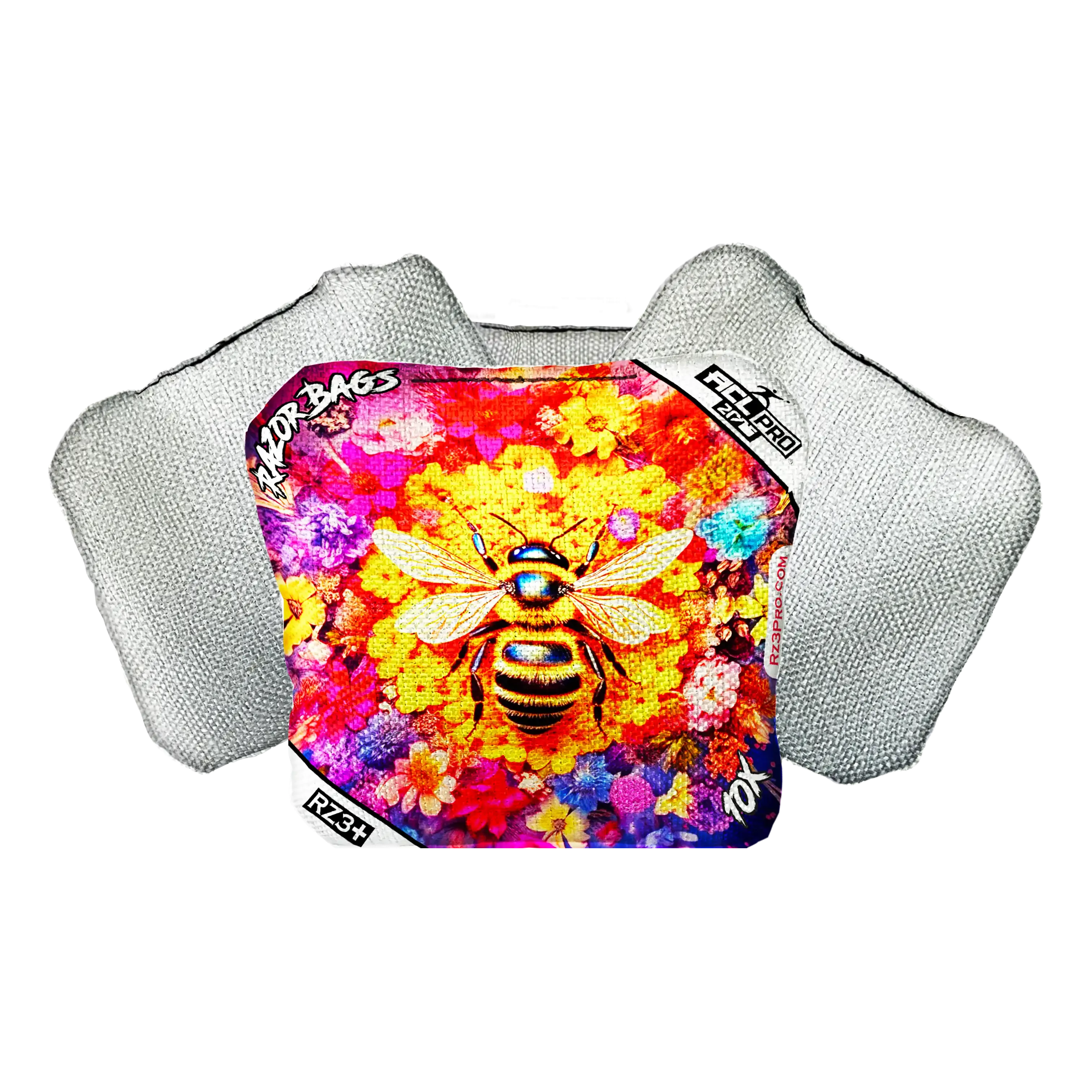 10X | Bee Serious | ACL PRO Razor Cornhole Bags