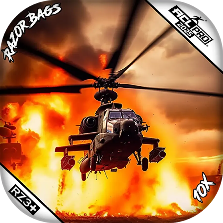 10X | Hero Helo | ACL PRO Razor Cornhole Bags