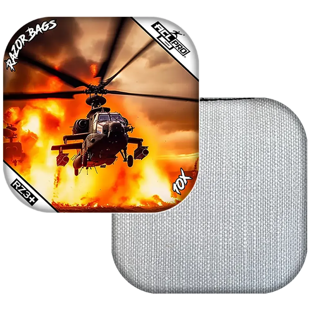 10X | Hero Helo | ACL PRO Razor Cornhole Bags