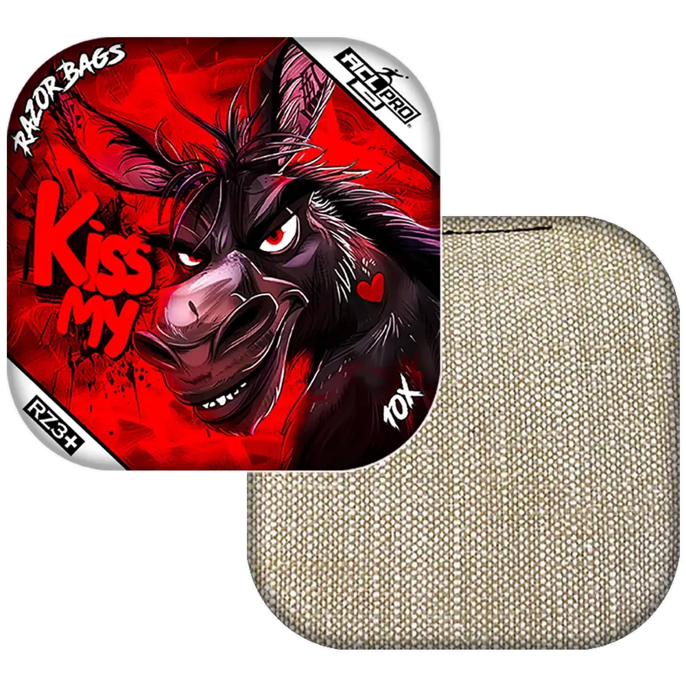10X | Kiss My | ACL PRO Razor Cornhole Bags