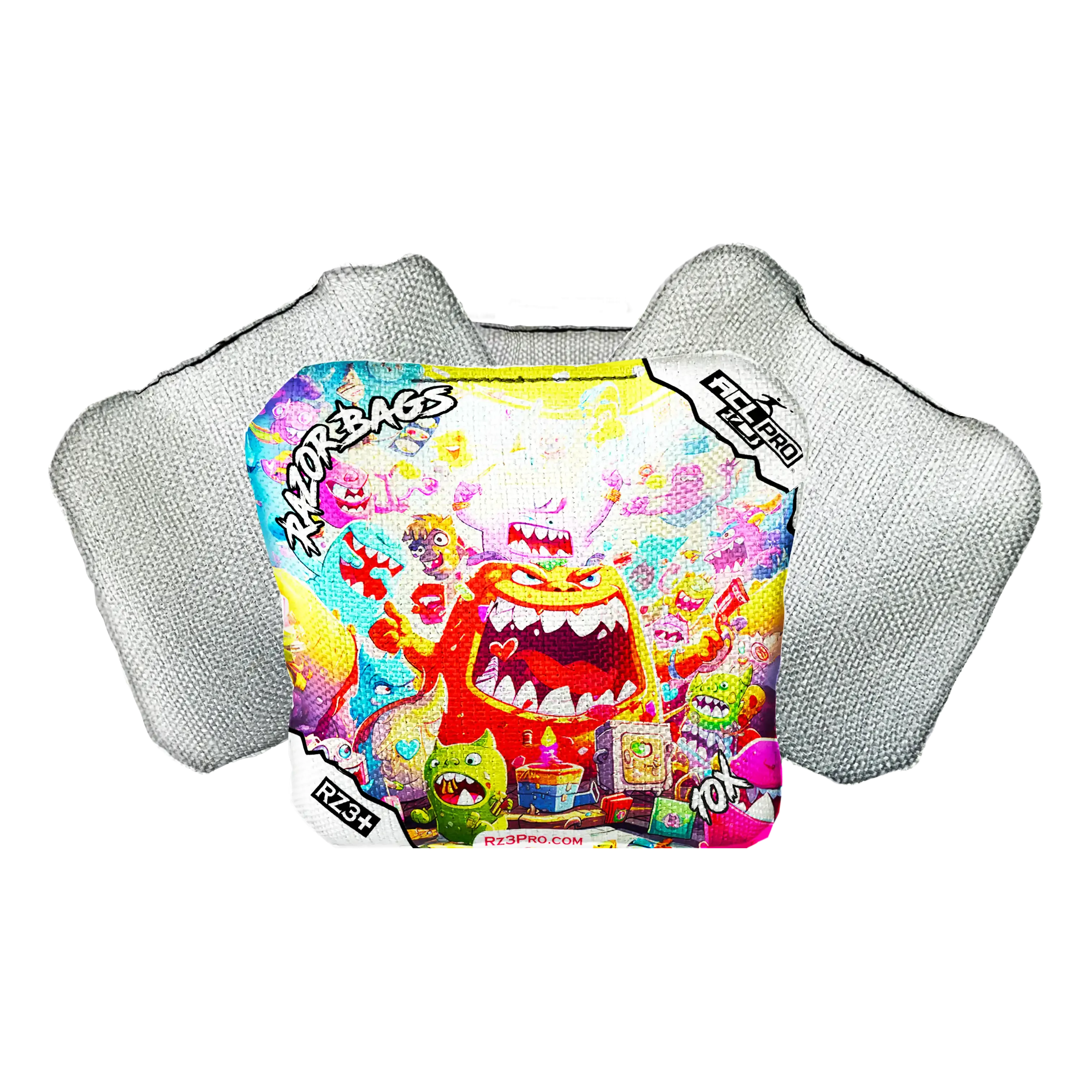10X | Monster Party | ACL PRO Razor Cornhole Bags