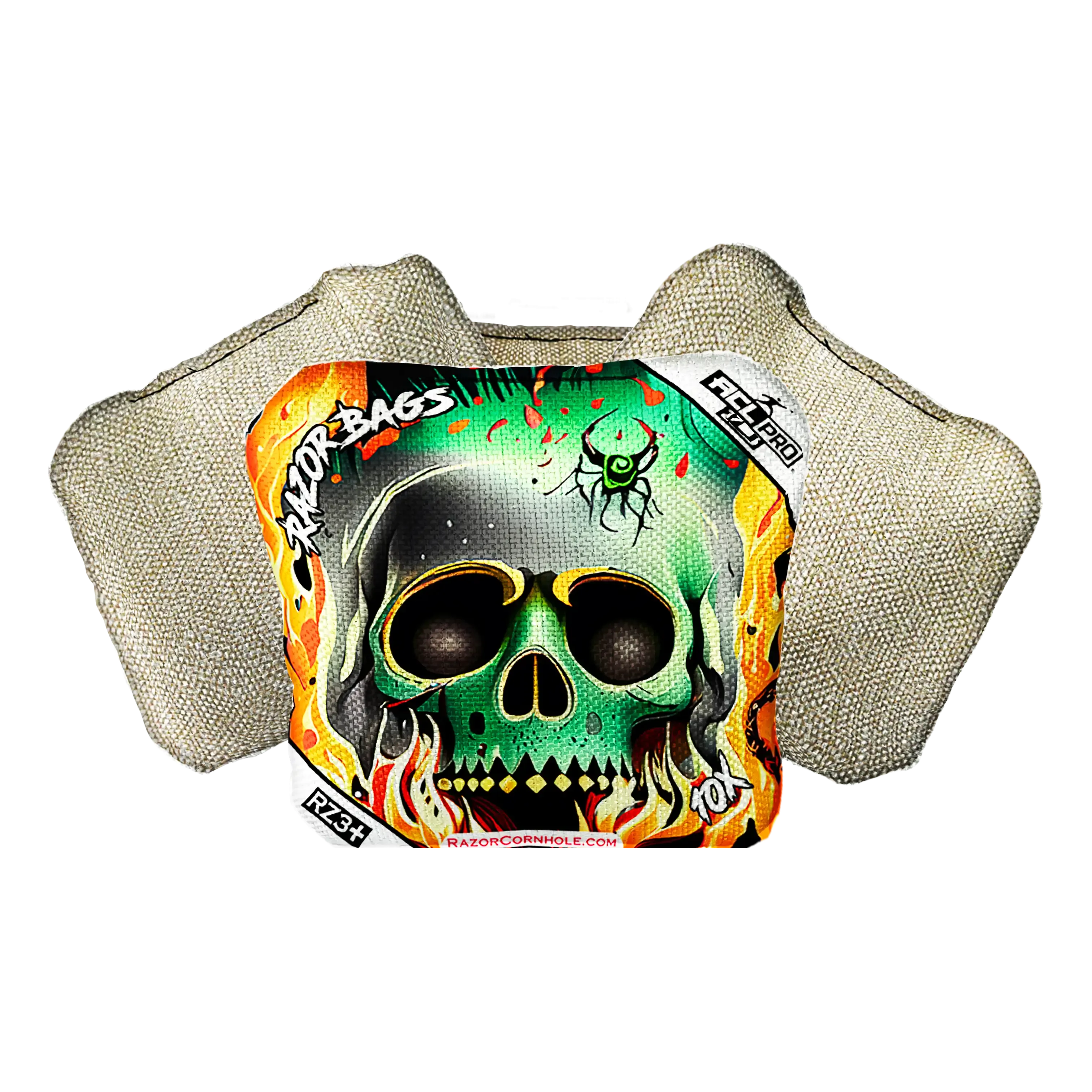 10X | Nuclear Skull | ACL PRO Razor Cornhole Bags