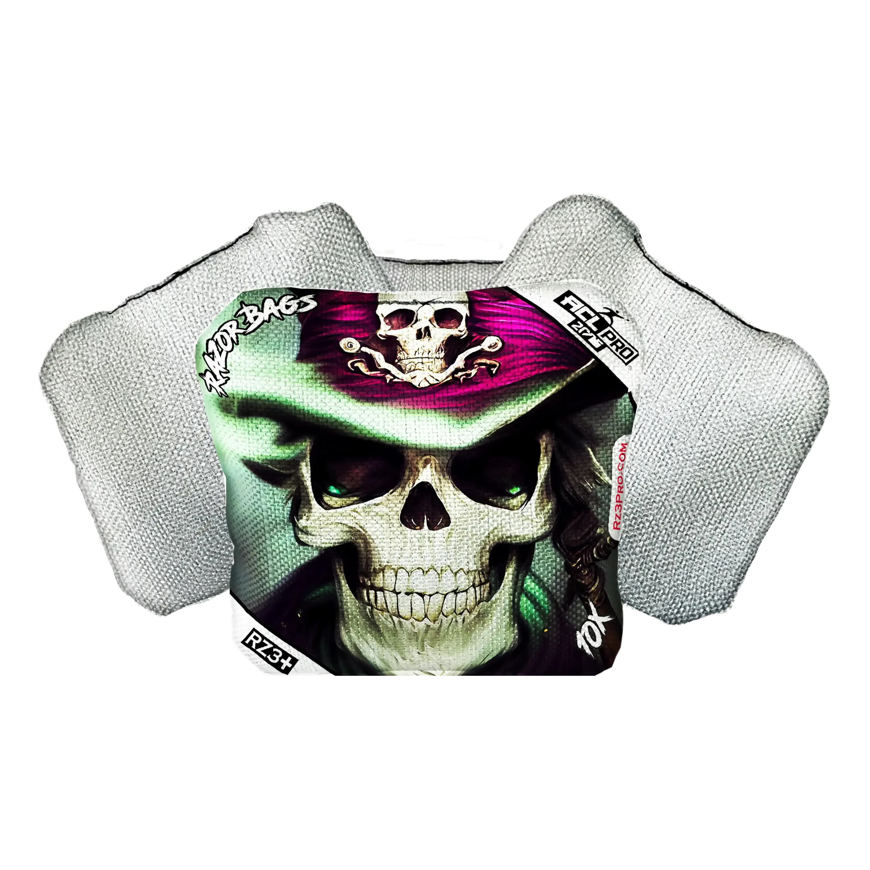 10X | Pirate | ACL PRO Razor Cornhole Bags