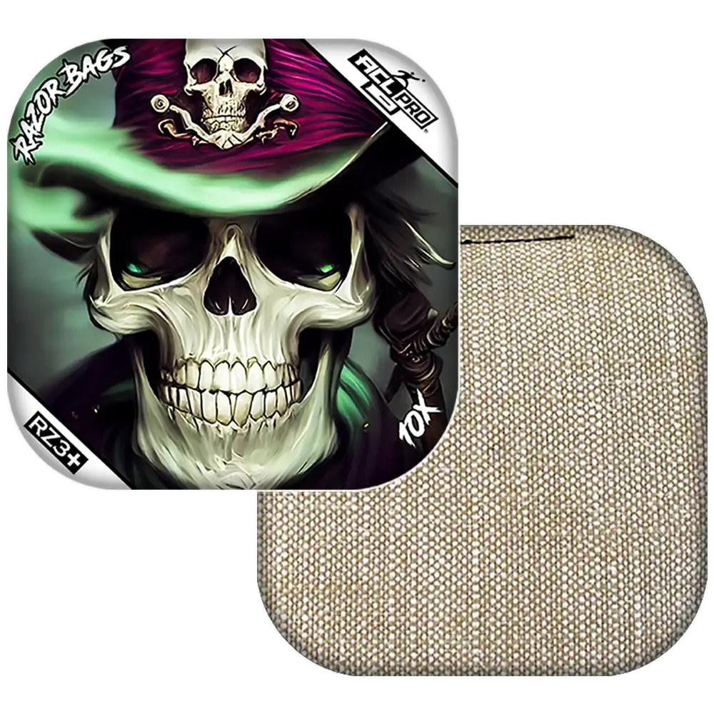 10X | Pirate | ACL PRO Razor Cornhole Bags