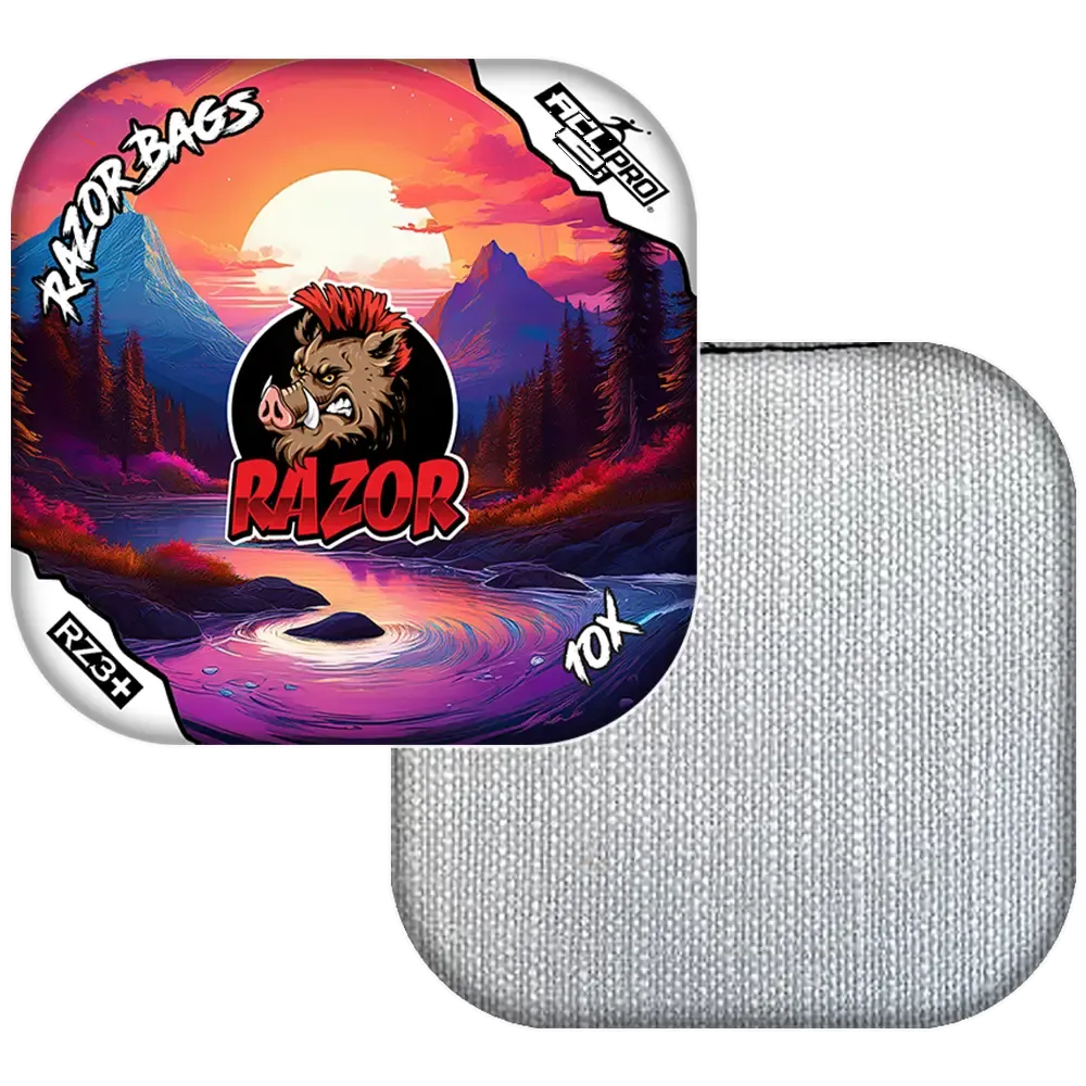 10X | Sunset | ACL PRO Razor Cornhole Bags
