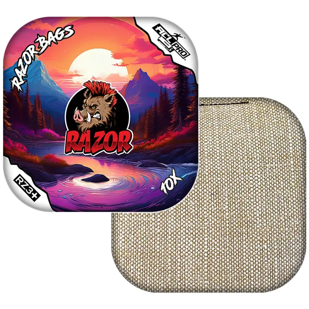 10X | Sunset | ACL PRO Razor Cornhole Bags