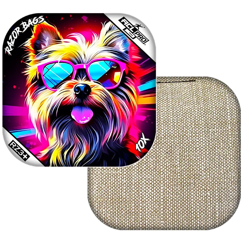 10X | Yorkie | ACL PRO Razor Cornhole Bags