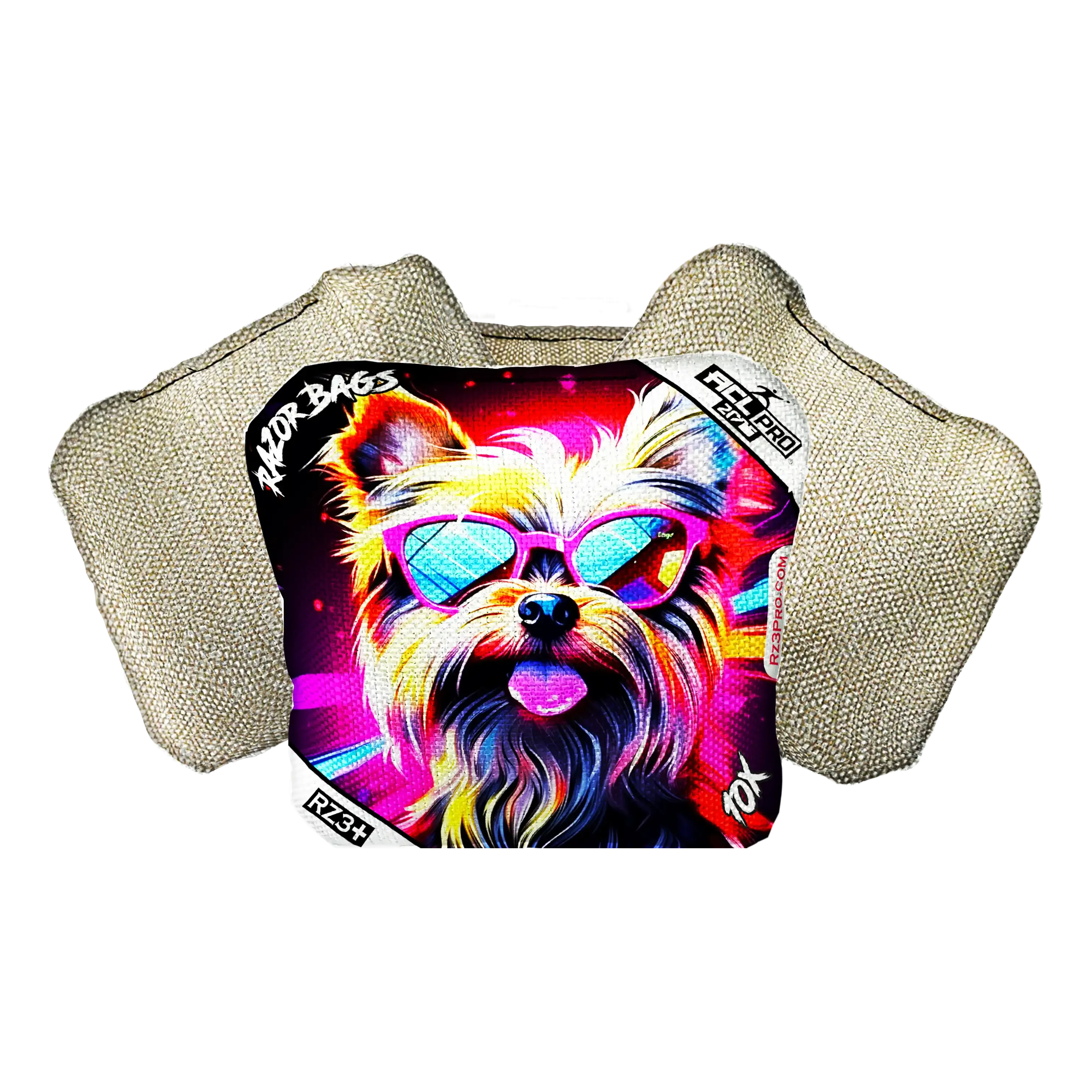 10X | Yorkie | ACL PRO Razor Cornhole Bags