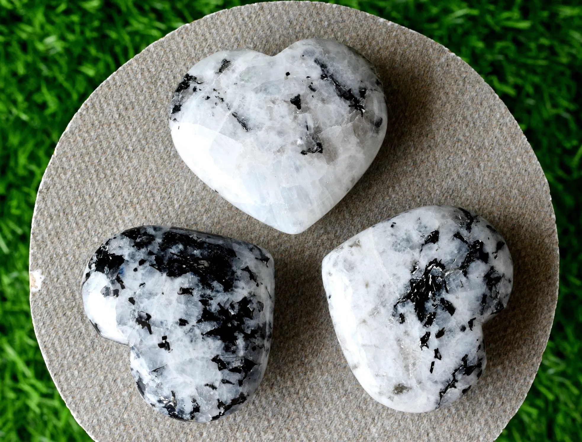 2 Inch Puffy Crystal Hearts