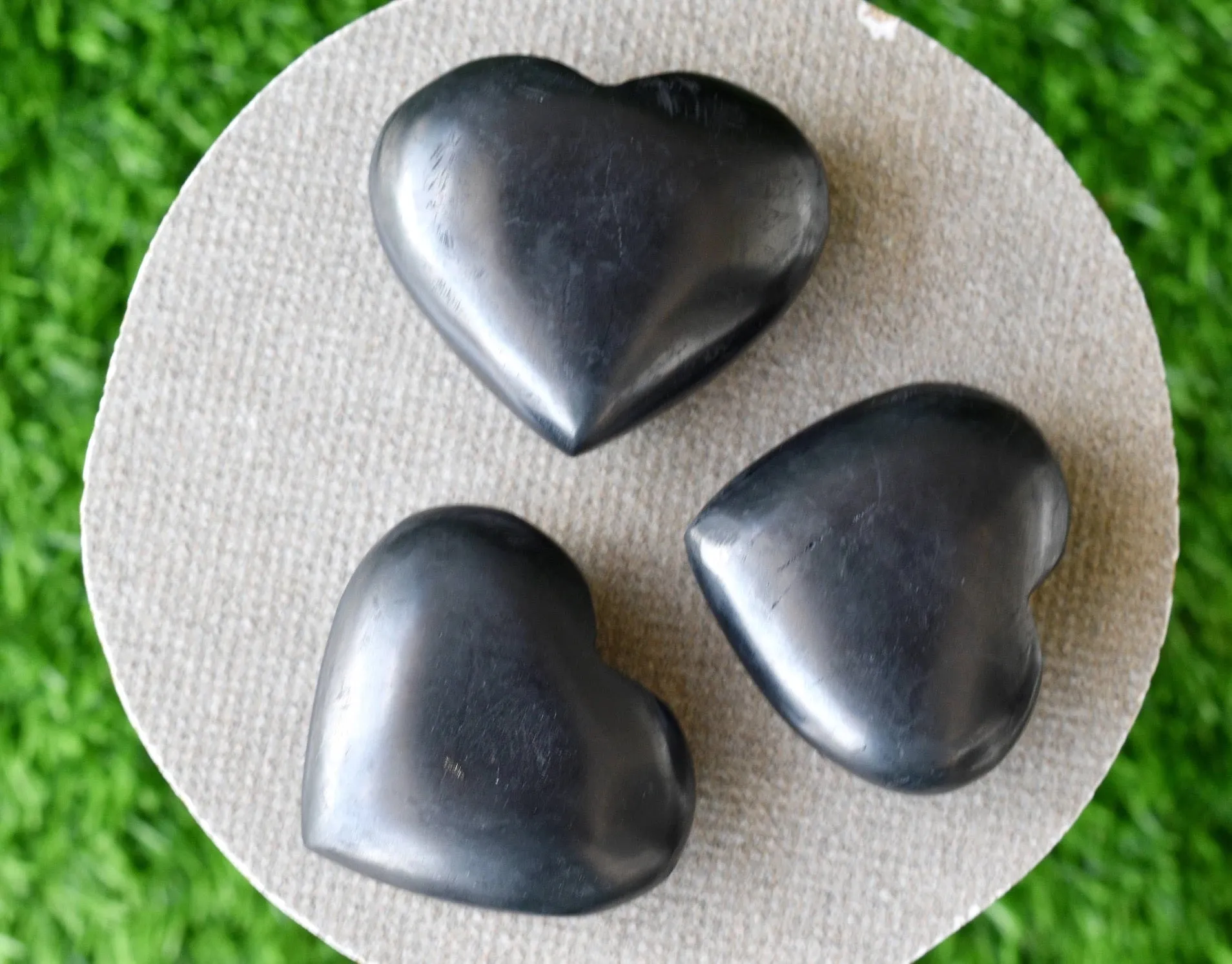 2 Inch Puffy Crystal Hearts