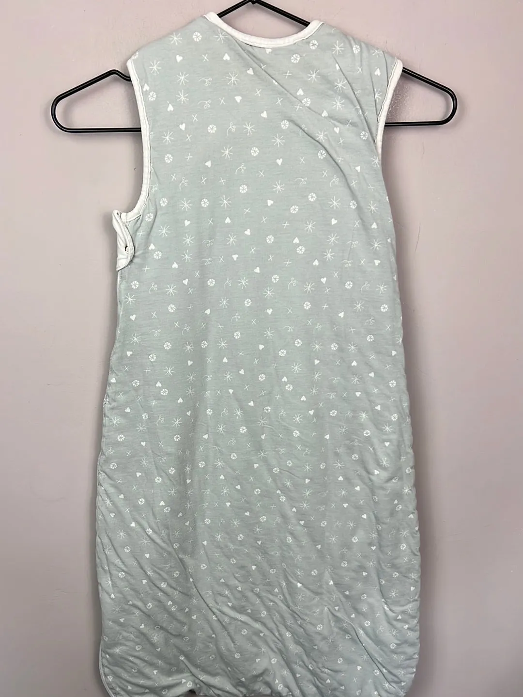 6-18m Grobag Grey heart print jersey Sleeping Bag 2.5 tog