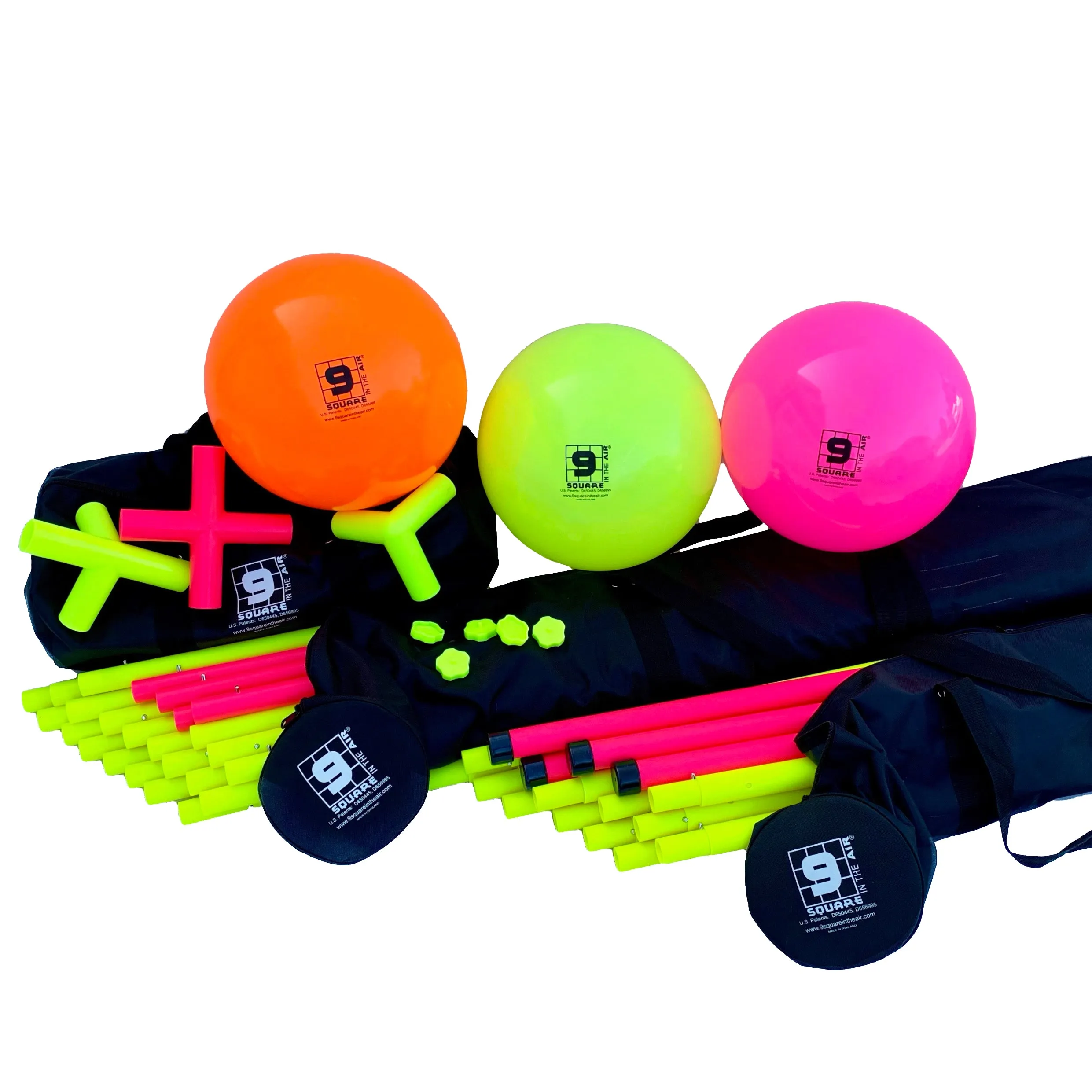 9 Square in the Air: Neon Game