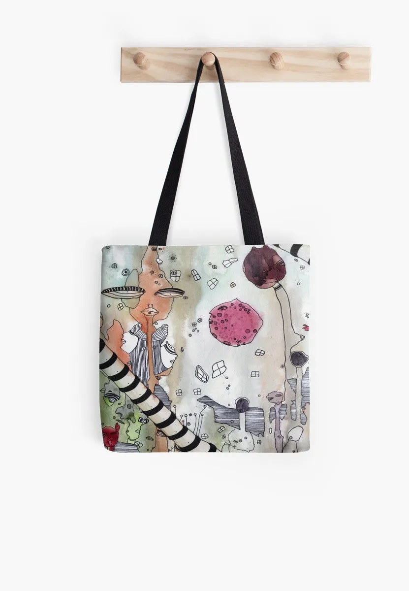 'a female hello' Tote Bag - Beach Bag