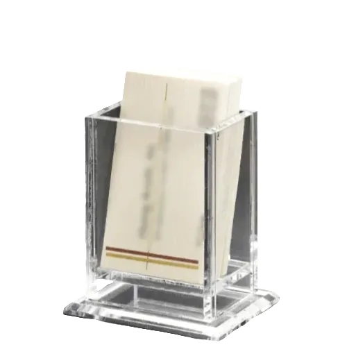 Acrylic Upright Business Card Holder