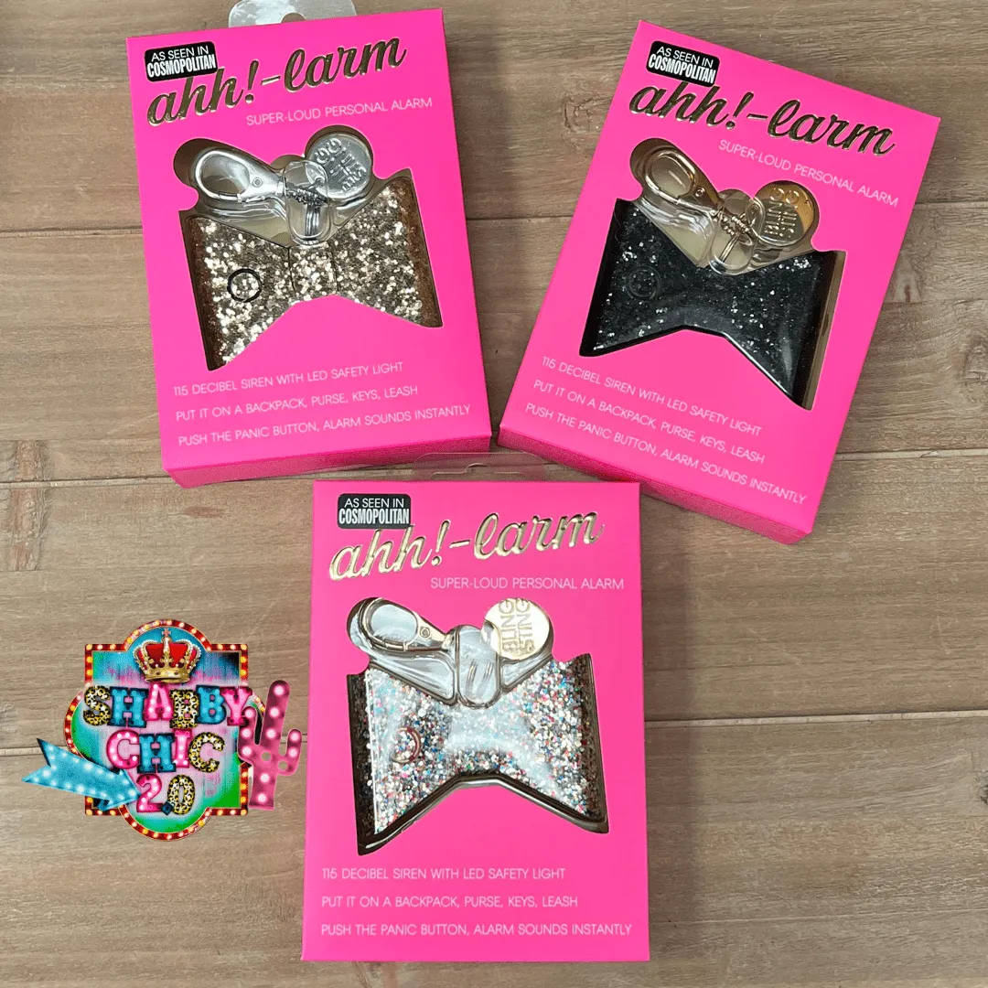 Ahh!-Larm key chain clip - BowTie