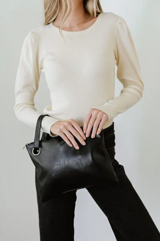 Alexa Oversized Clutch   Wristlet
