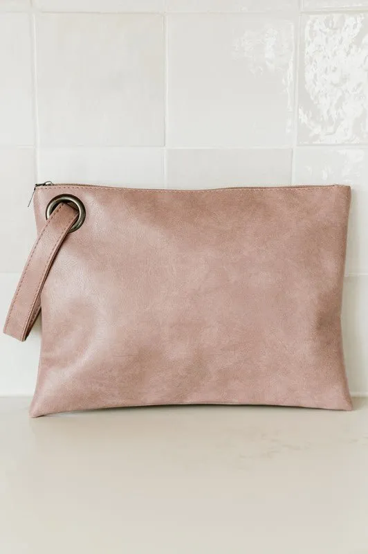 Alexa Oversized Clutch   Wristlet