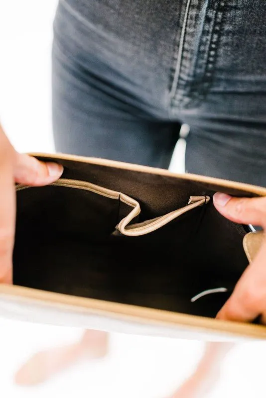 Alexa Oversized Clutch   Wristlet