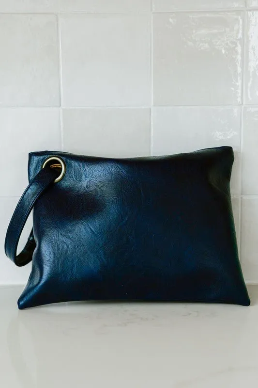 Alexa Oversized Clutch   Wristlet