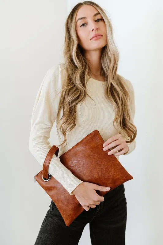 Alexa Oversized Clutch   Wristlet
