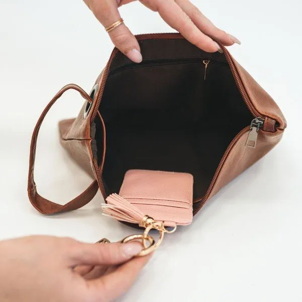 Alexa Oversized Clutch   Wristlet