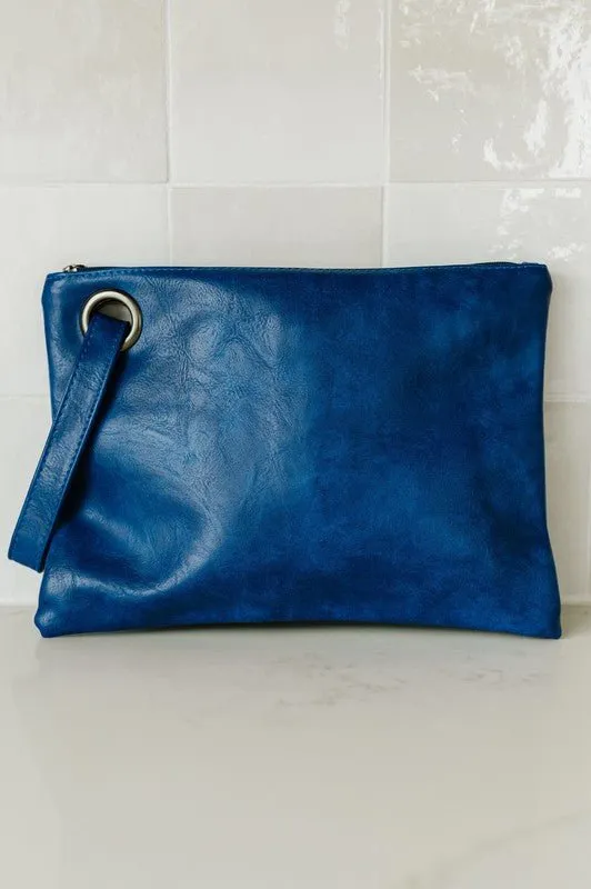 Alexa Oversized Clutch   Wristlet