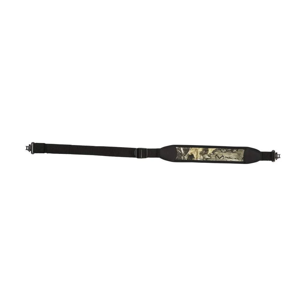 Allen Cascade Neoprene Gun Sling with Swivels, Realtree Edge