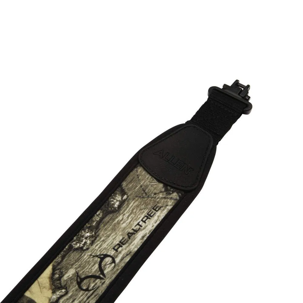 Allen Cascade Neoprene Gun Sling with Swivels, Realtree Edge