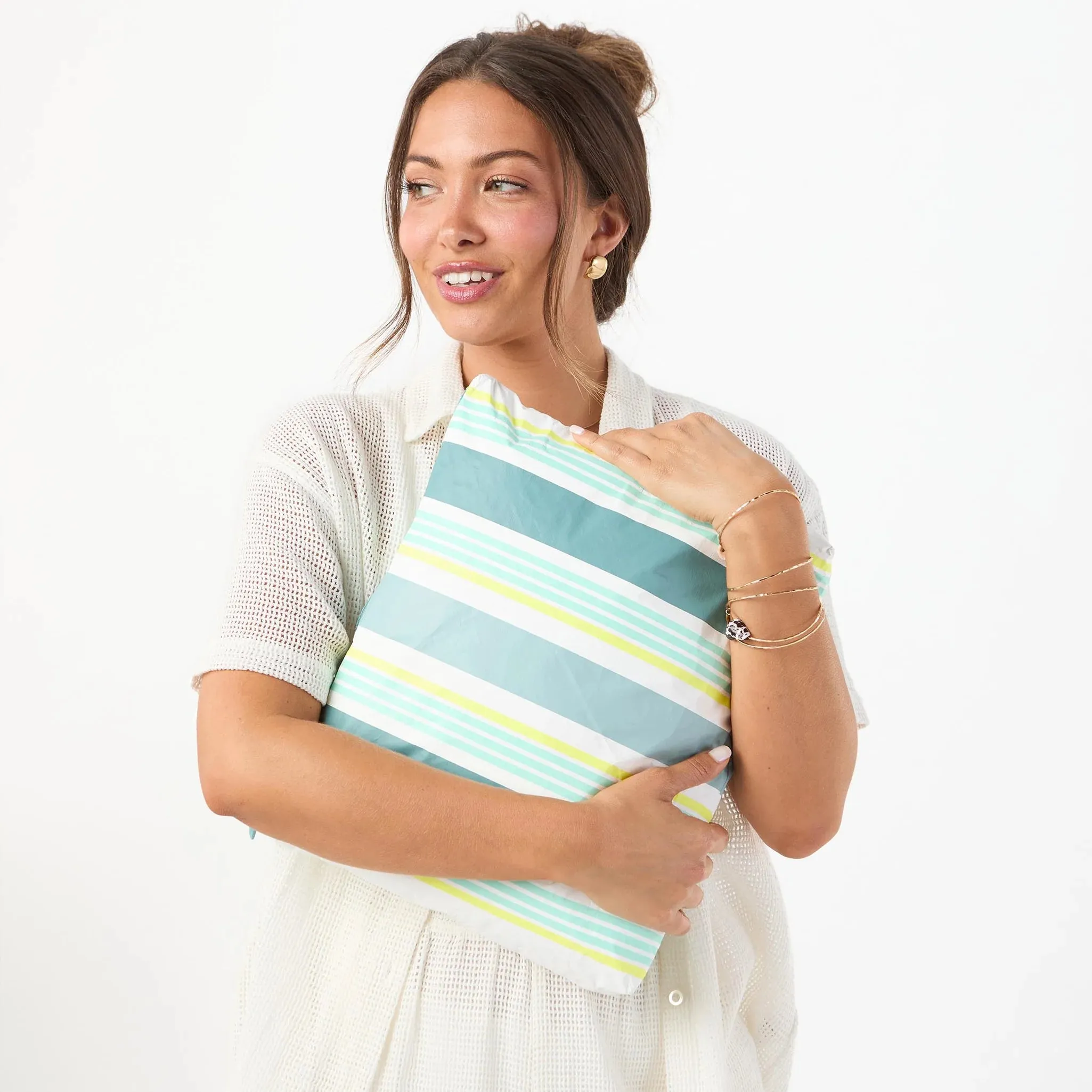 Aloha Max Nice Stripe Pouch Tide
