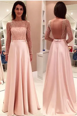 Anneprom Glamorous Long Sleeveless Open Back Prom Dresses Evening Dresses APP0092