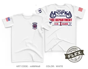Apopka Fire Department Core Men's SS Flex Performance Tee - mMMWaB