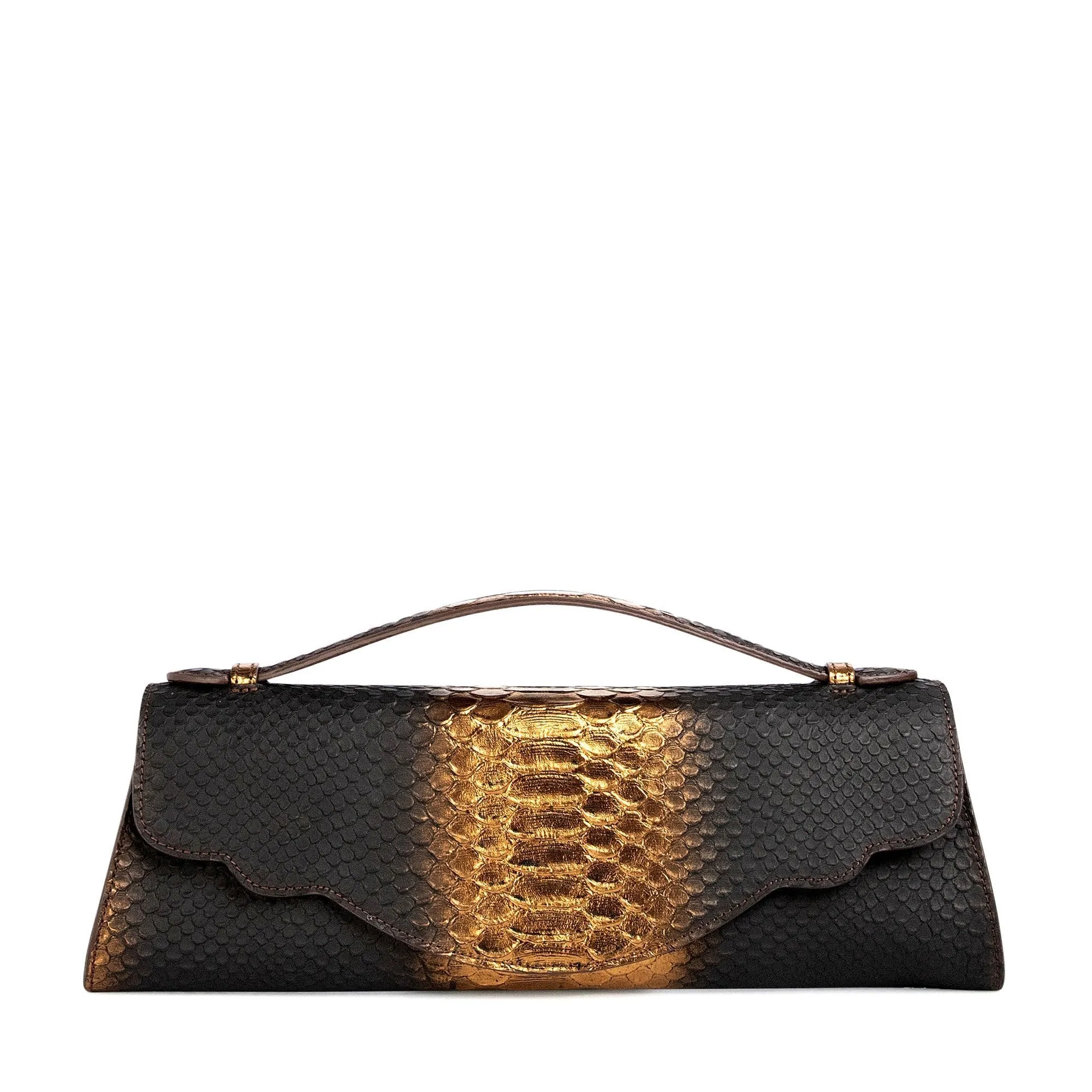 Audrey Snake Evening Clutch