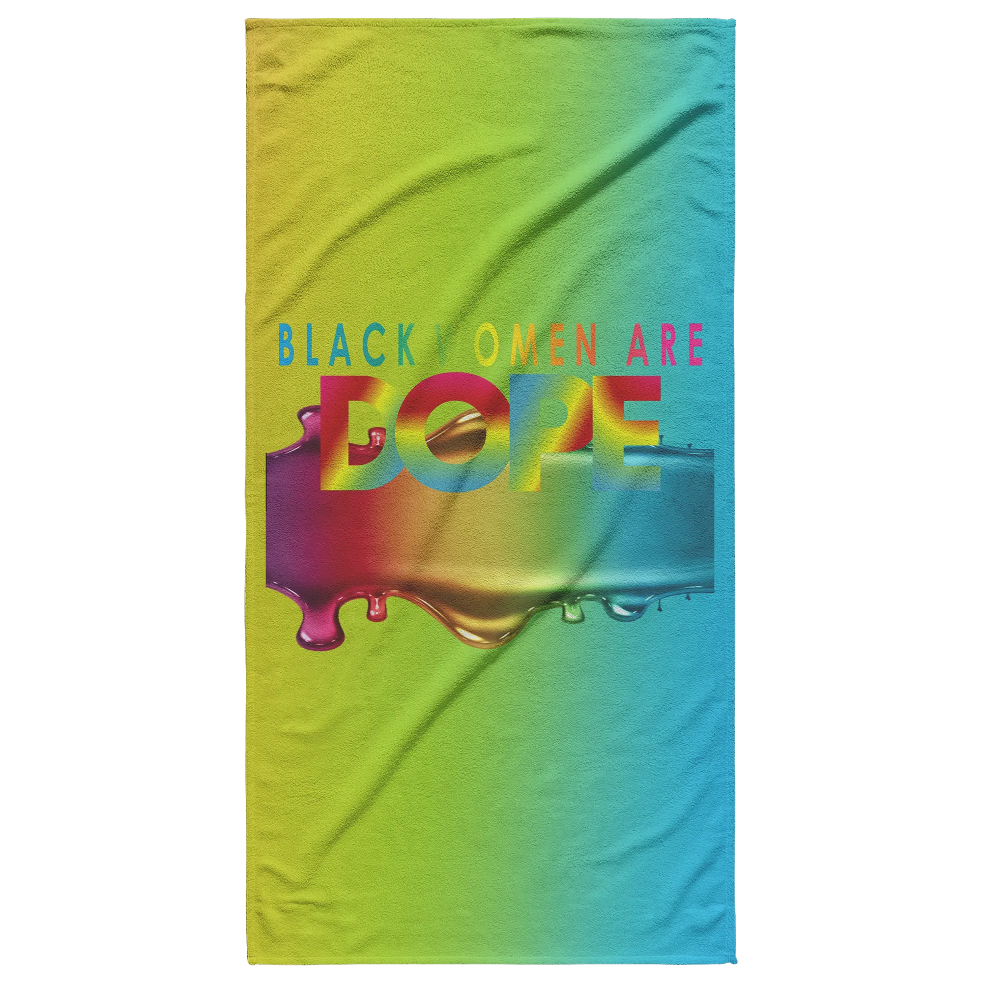 Black Woman Are Dope Beach Towel | Gifts for Her | Travel Gifts | Salt Life | Summertime