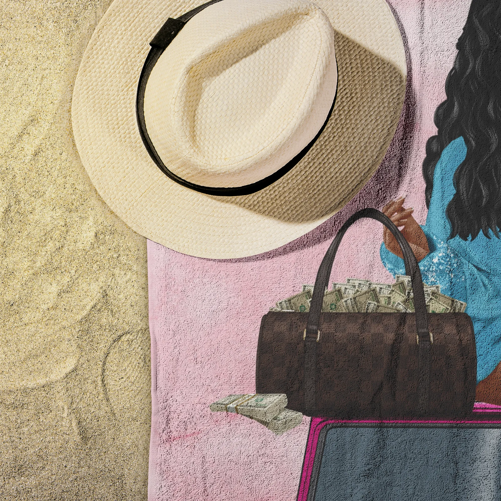 Boss Lady Beach Towel | Summer | Beach Life | Boss Babe | Luxury Gifts for Her