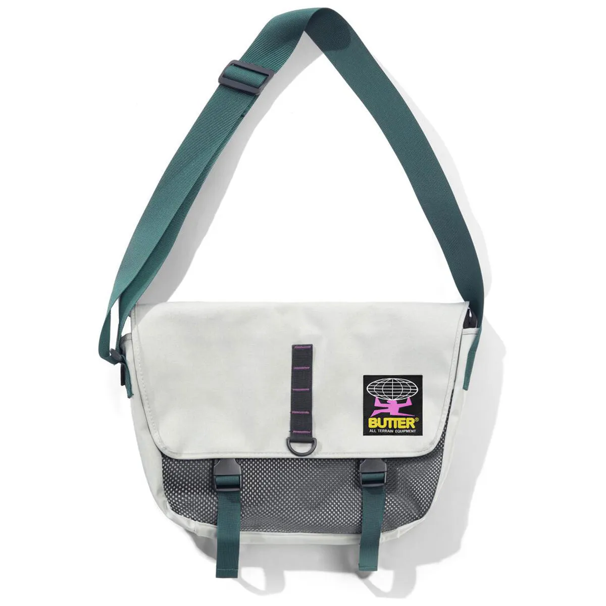 Butter Goods - Commute Side Bag Grey/Dark Teal