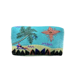 By the Ocean Makeup bag Blue Christina Milian