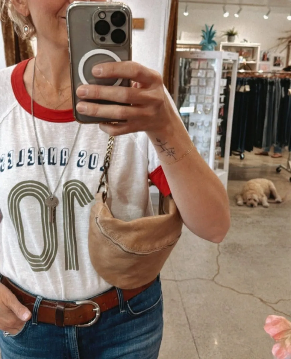 Capri Sling Crossbody Light Taupe