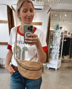 Capri Sling Crossbody Light Taupe
