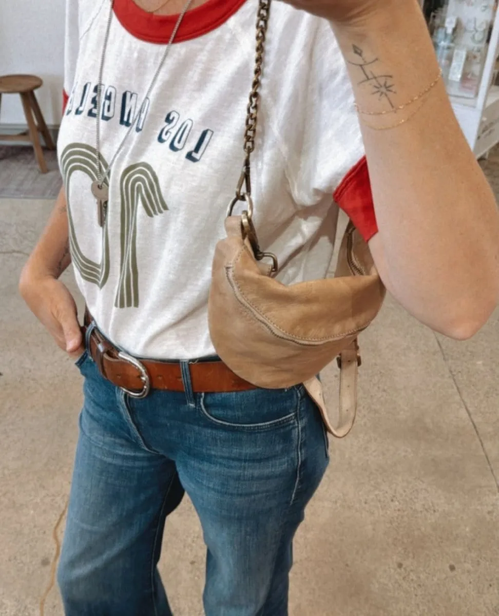 Capri Sling Crossbody Light Taupe