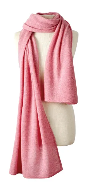 Cashmere Travel Wrap in Strawberry