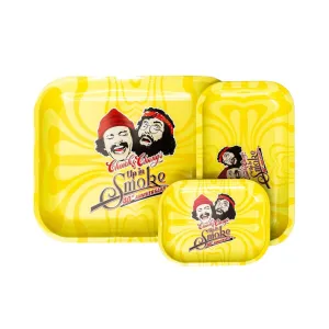 Cheech & Chong - 40Th Anniversary - Small or Large Tray - Yellow (1 Count)