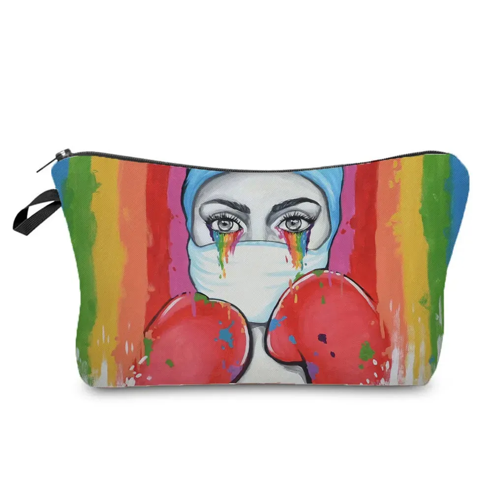 Chic Nurse Printed Cosmetic Bags