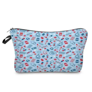 Chic Nurse Printed Cosmetic Bags