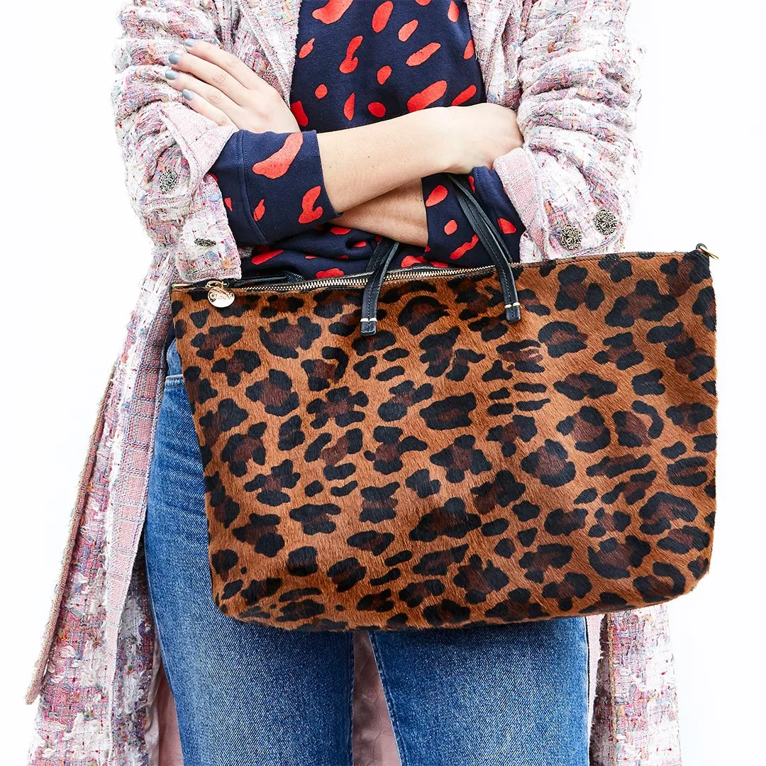 Clare V. Pablo Cat Hair-on Attaché